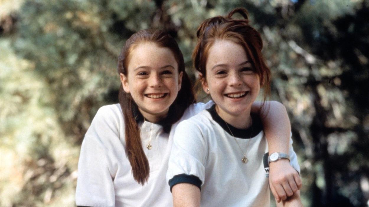 Lindsay Lohan en 'Tú a Londres y yo a California' en 1998