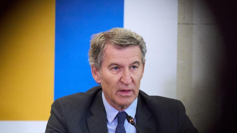 El líder del PP, Alberto Núñez Feijóo. EP.