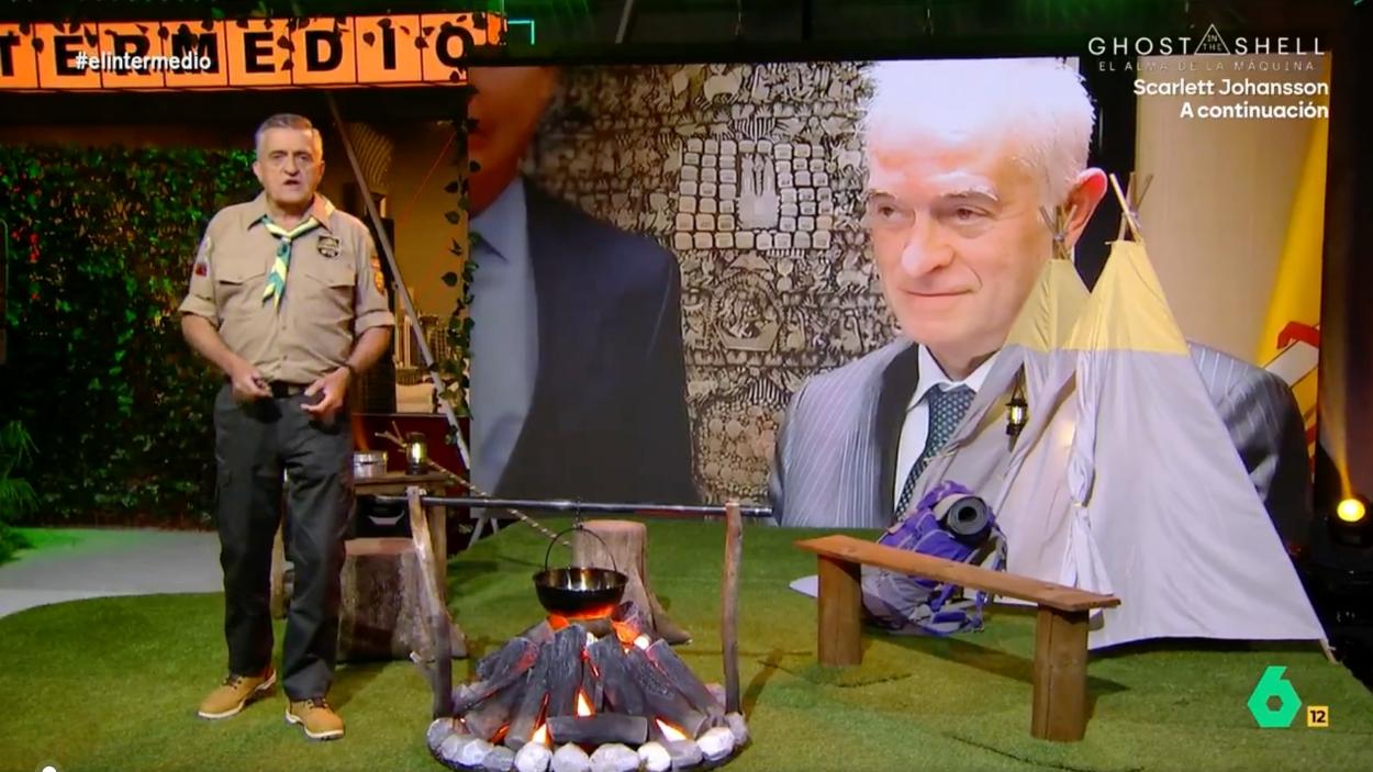 El Gran Wyoming en 'El Intermedio'. ATRESMEDIA. 