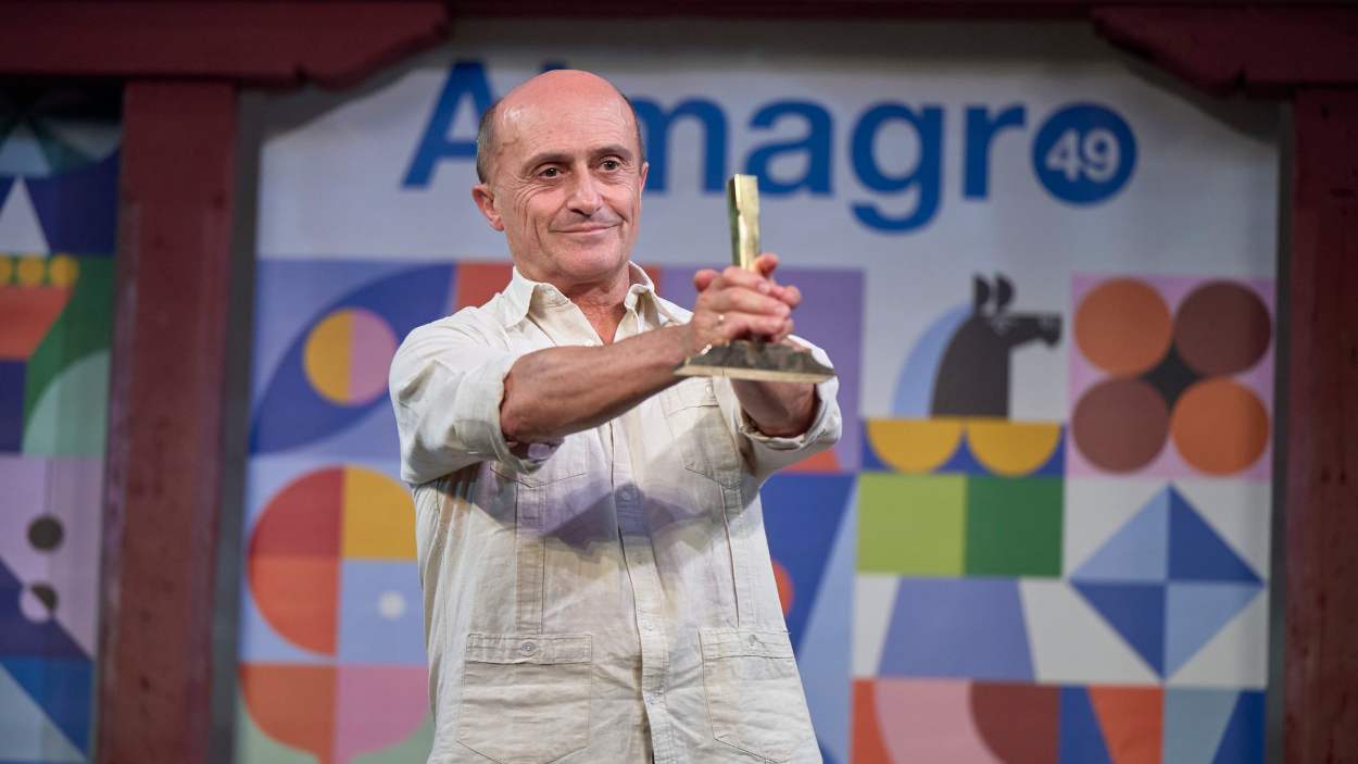 Pepe Viyuela recibe el Premio Corral de Comedias de Almagro. FITCA.