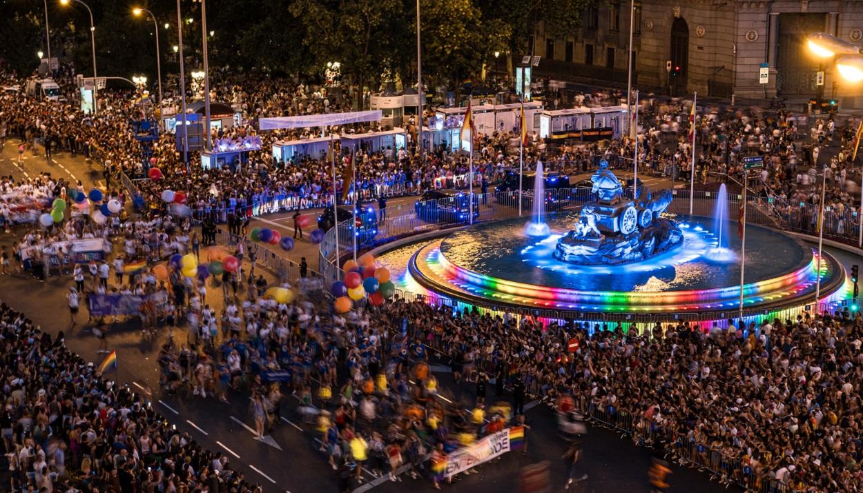 Manifestación por los derechos LGTBI. EP