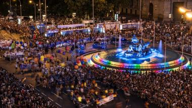 Manifestación por los derechos LGTBI. EP