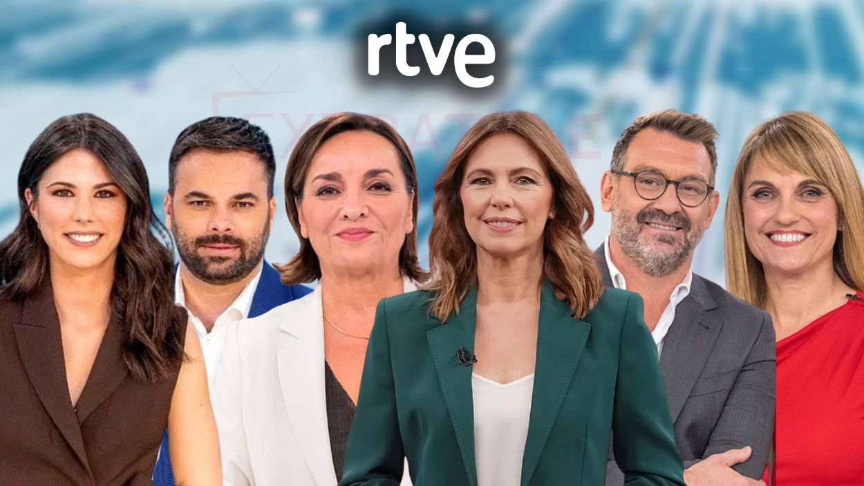 Los rostros de los Telediarios de TVE