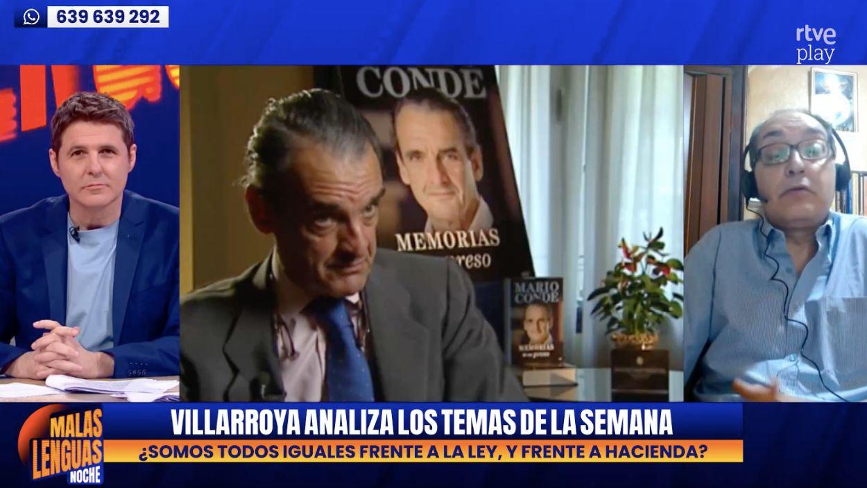 El colaborador, José Miguel Villarroya. Malas lenguas 