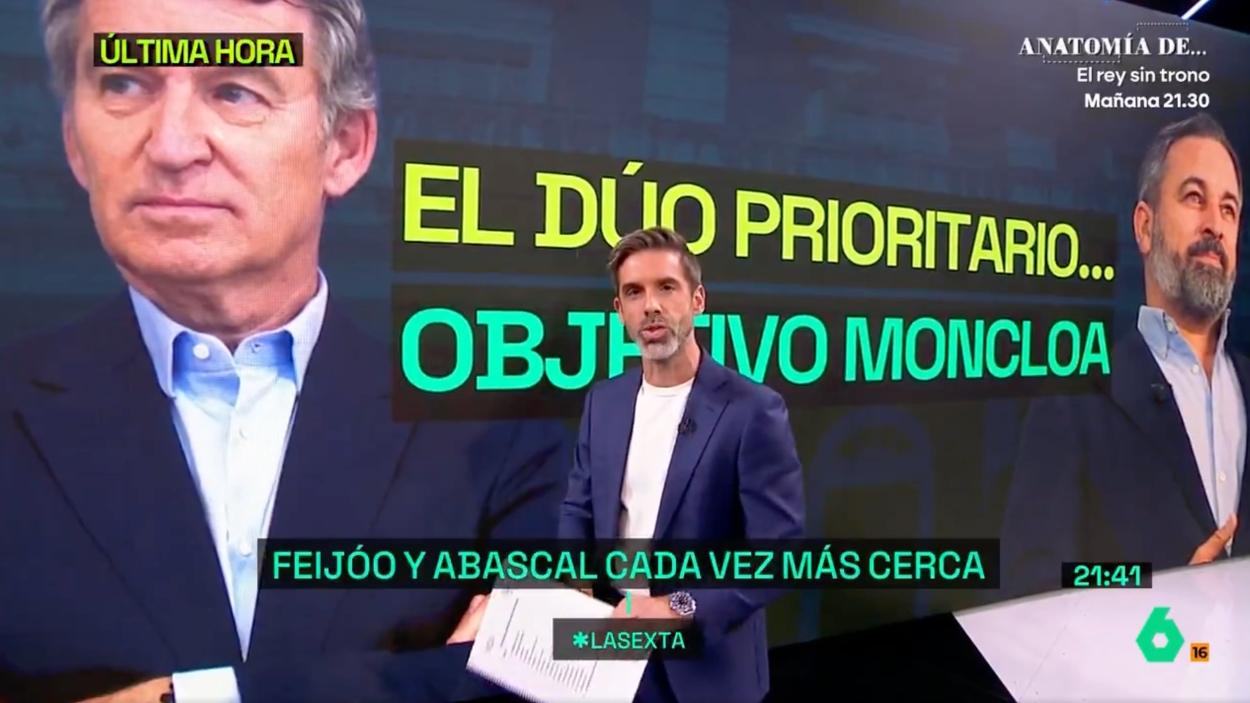 José Yélamo en 'laSexta Xplica'. ATRESMEDIA. 