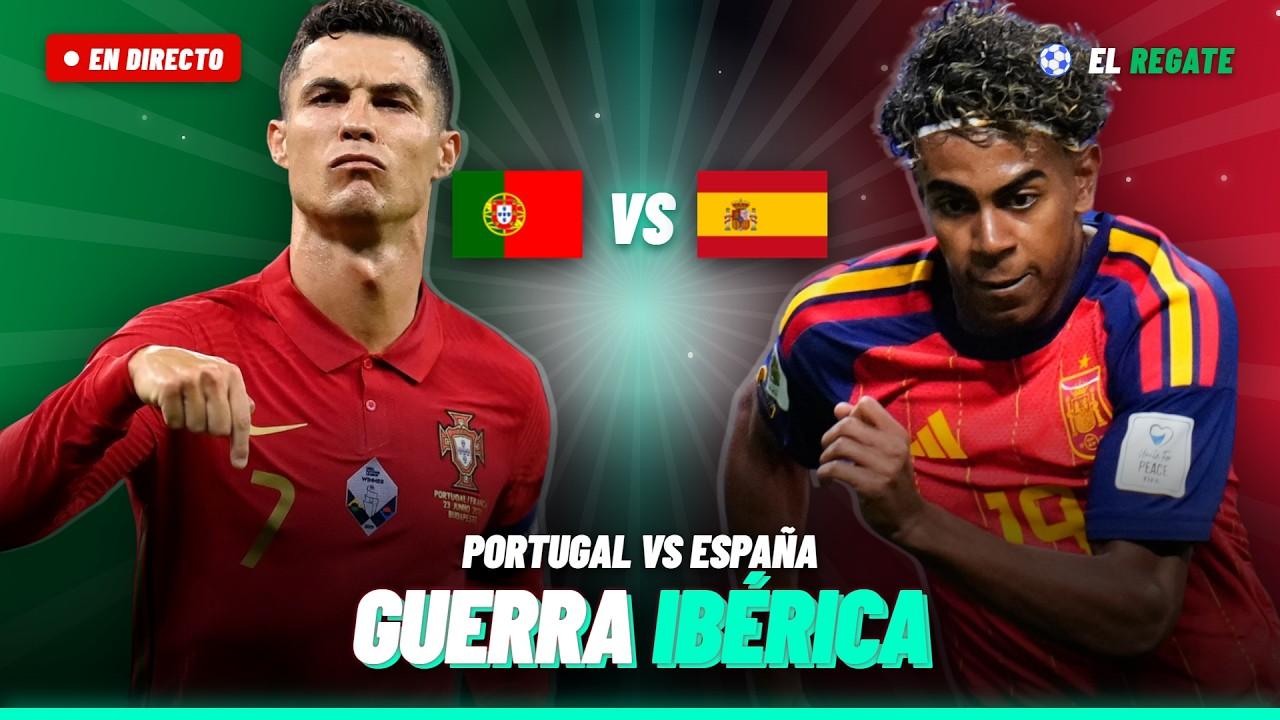 Sigue con nosotros Portugal - España: la revancha de la Nations, Cristiano frente a Lamine y un billete a cuartos en juego