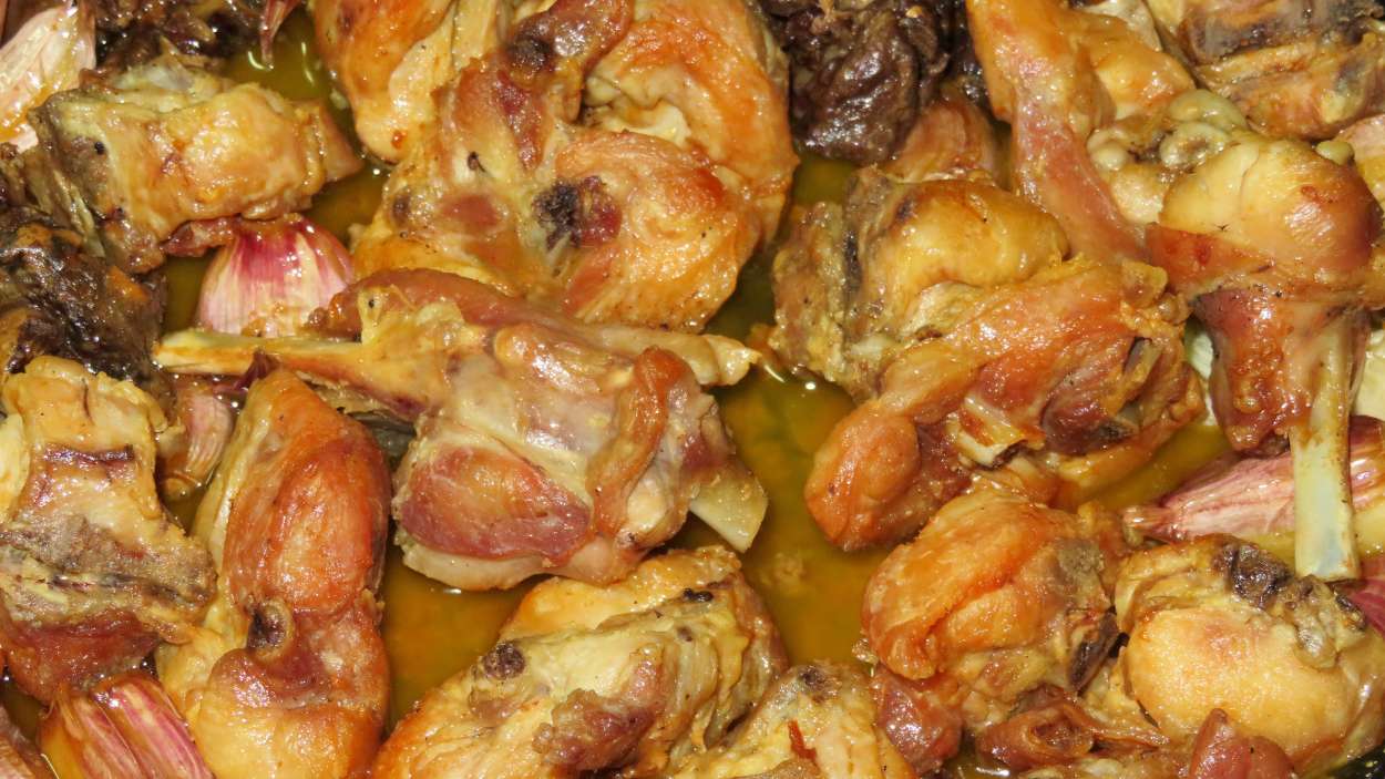 Receta de conejo al ajillo | Wikipedia