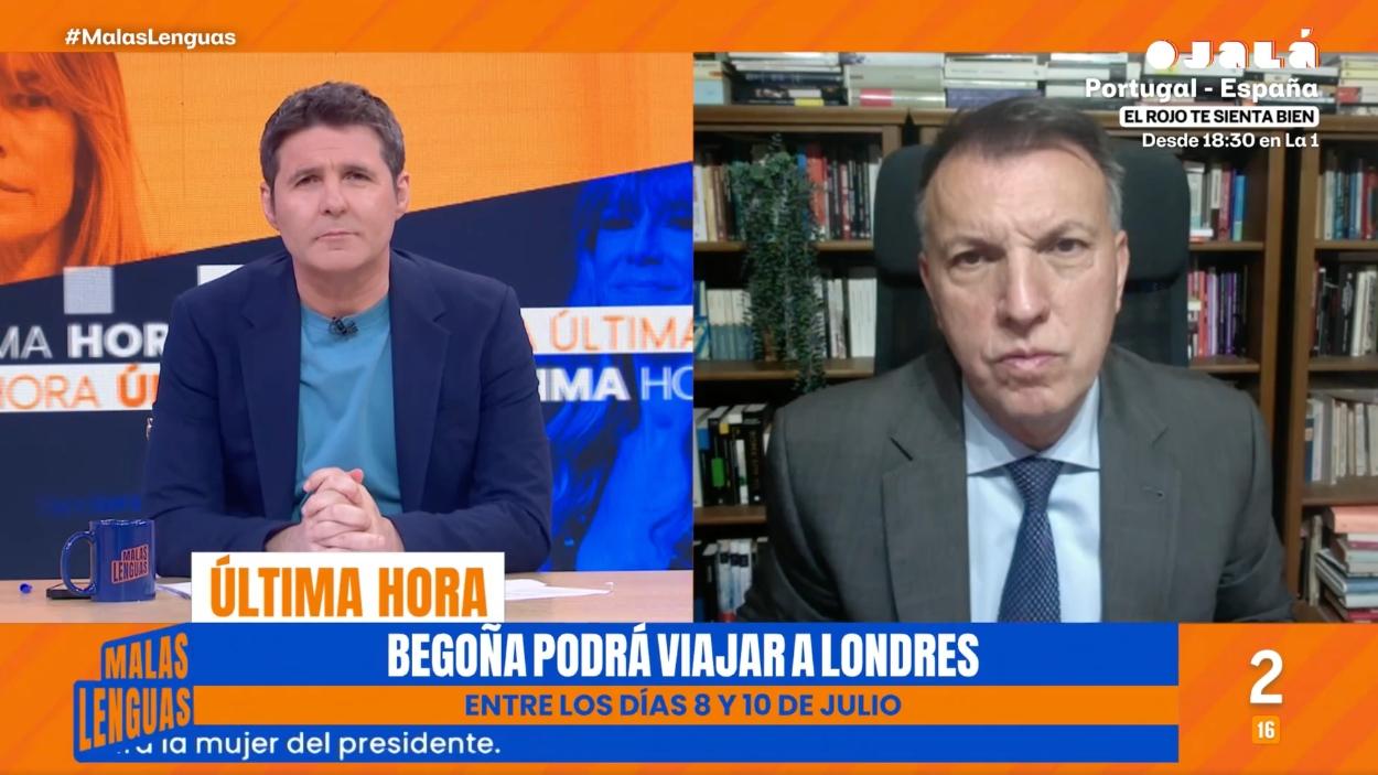 Jesús Cintora y Joaquim Bosch en 'Malas Lenguas'. RTVE. 
