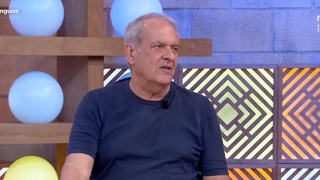 Javier Aroca en 'Malas Lenguas'. RTVE. 