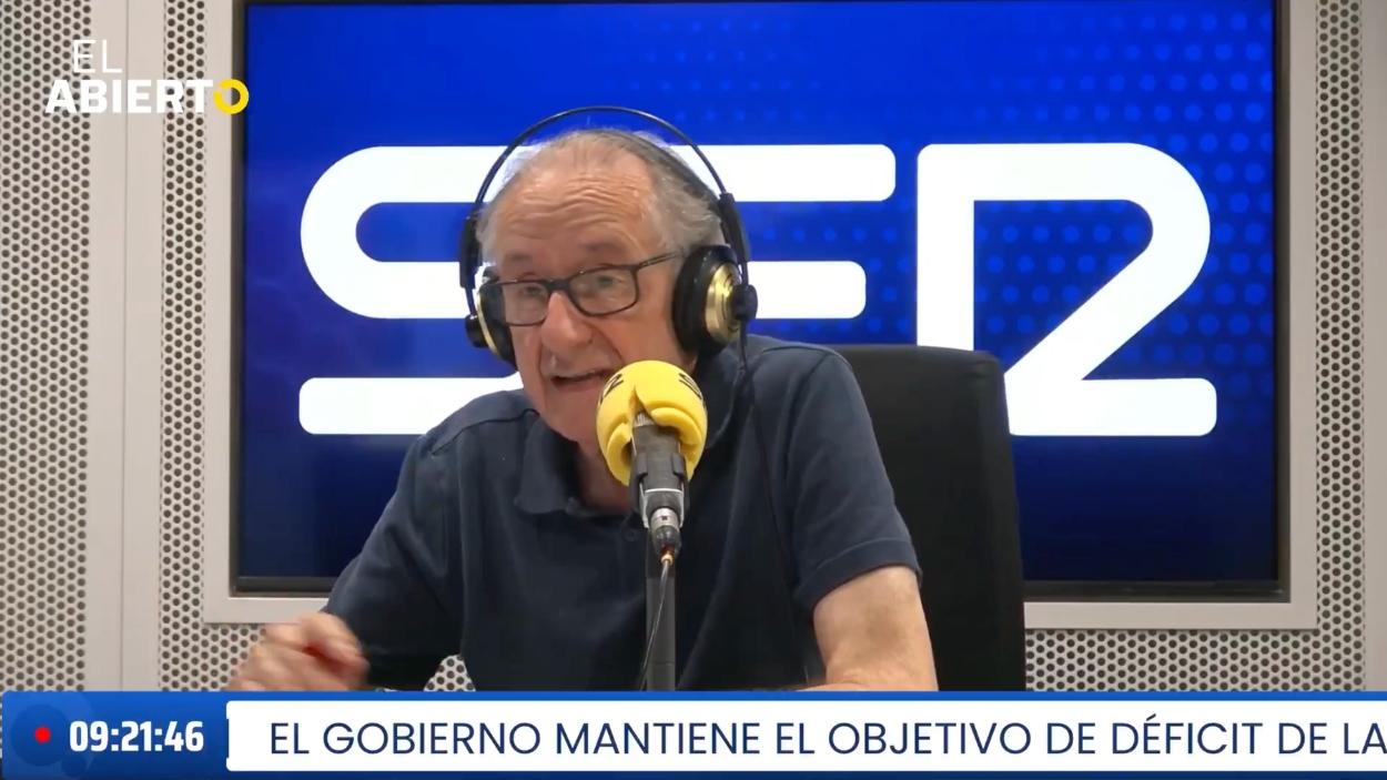 Josep Ramoneda en 'Hoy por Hoy'. CADENA SER. 