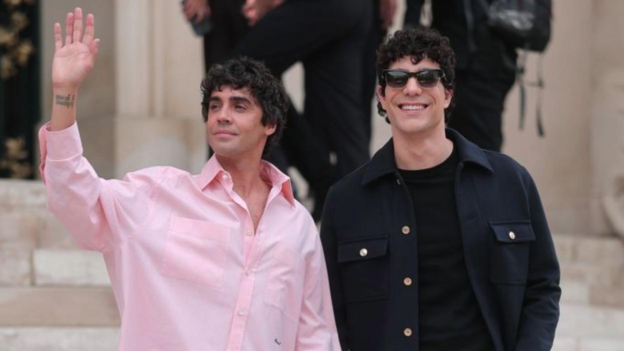 Los Javis en el desfile de Chanel Alta Costura de París