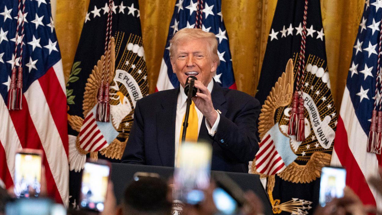 El presidente de Estados Unidos, Donald Trump, en una imagen de archivo. EP