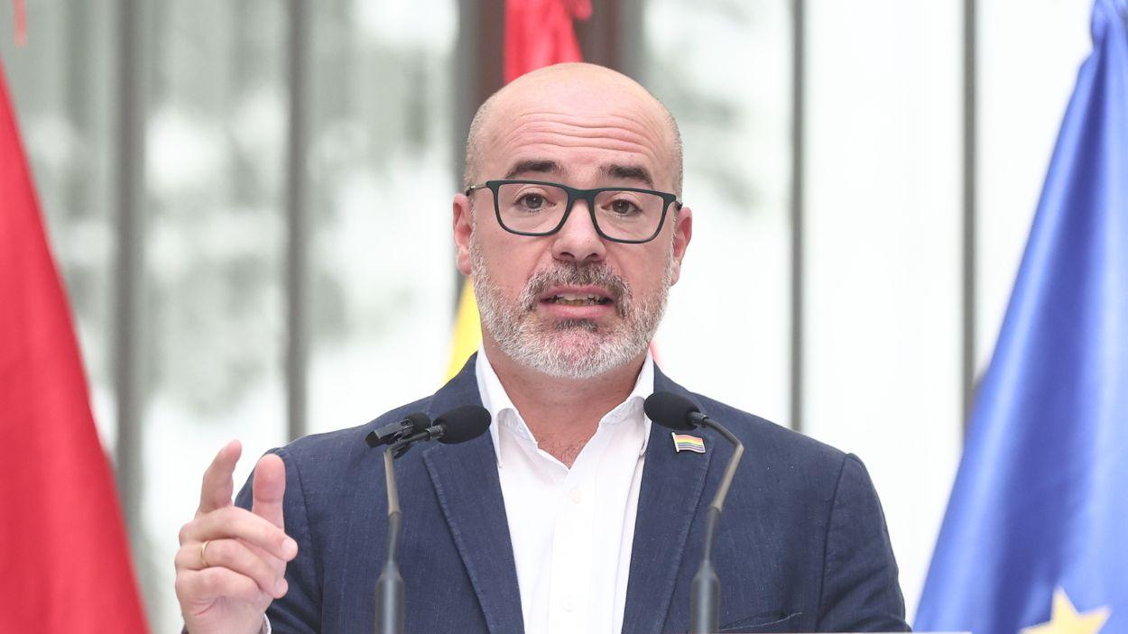 El delegado del Gobierno en la Comunidad de Madrid, Francisco Martín. EP.