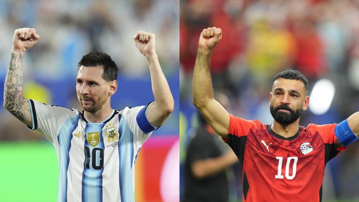 Messi junto a Salah| EP