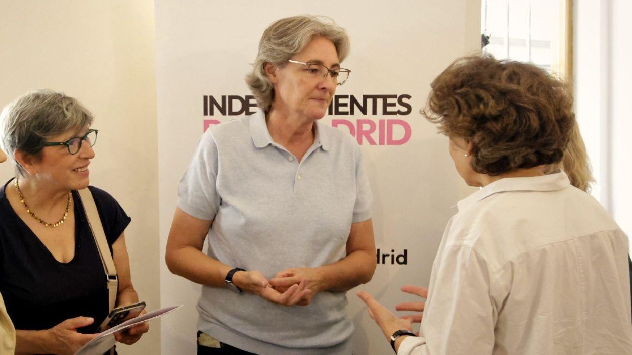 Marta Higueras, candidata a la alcaldía de Madrid por 'Independientes por Madrid'.