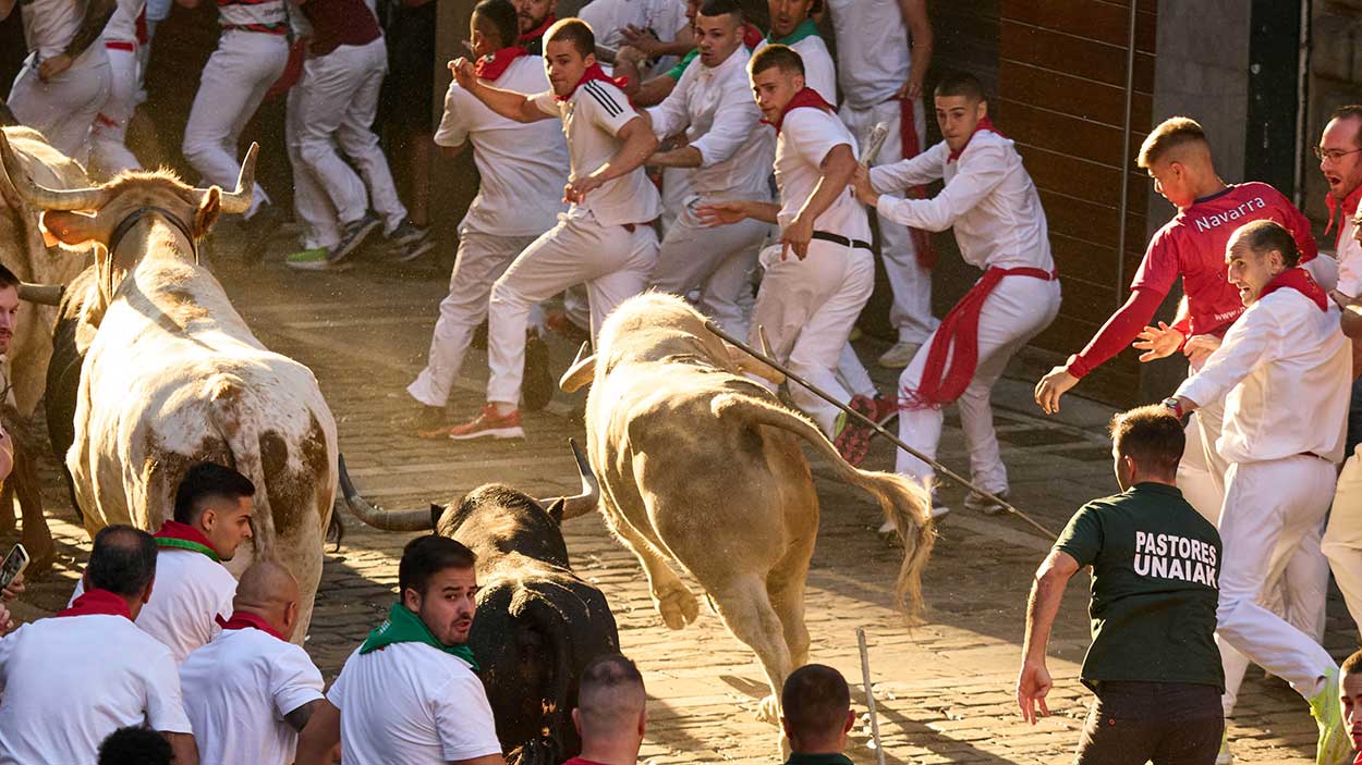Segundo encierro de San Fermín 2026