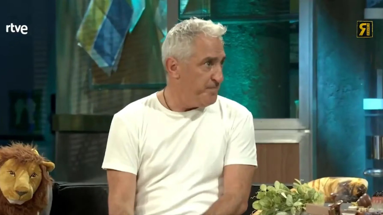 Jon Sistiaga en 'La Revuelta'. TVE
