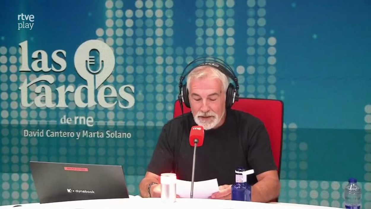 David Cantero en 'Las tardes de RNE'. RTVE