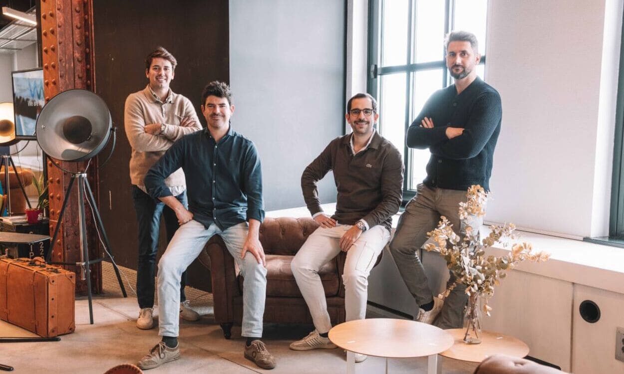 Juan Carlos Soldado, Borja Serra, Vicente Nicolás y David Mateo, fundadores y socios de Muppy