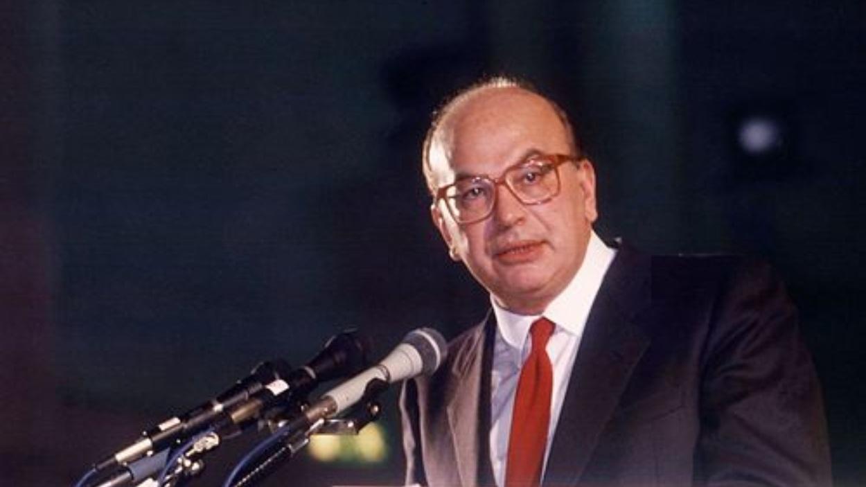 Bettino Craxi, ex primer ministro italiano. Wikipedia.
