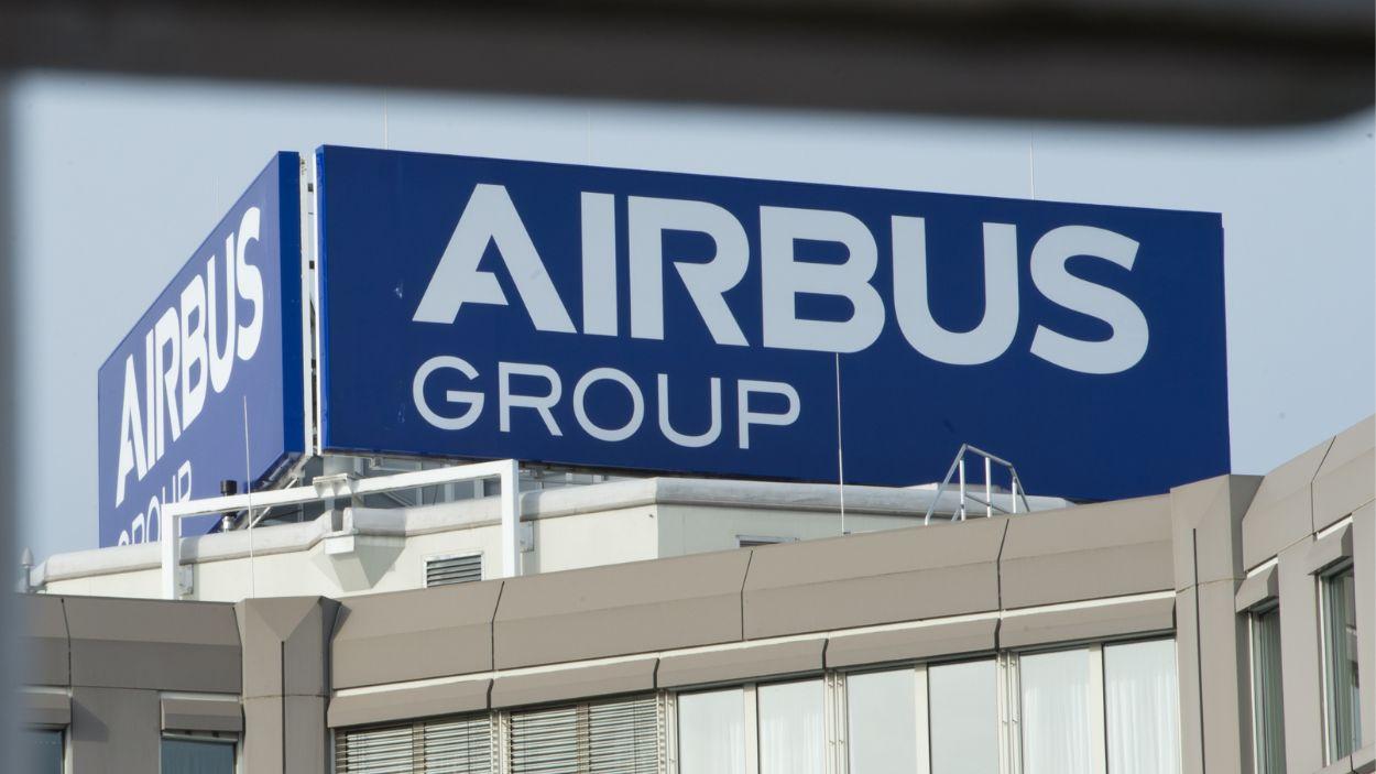 Logo de Airbus. EP.