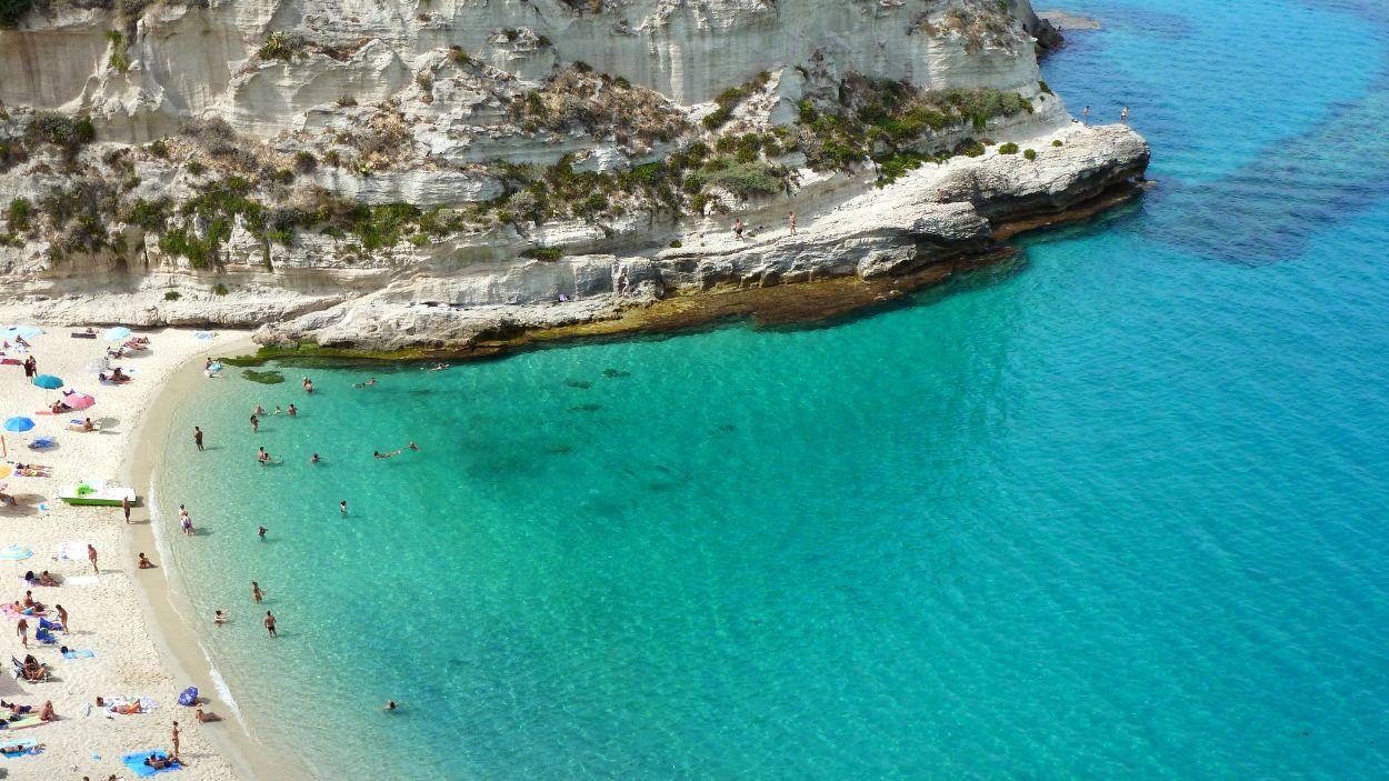 Imagen de una playa del Mar Mediterráneo.