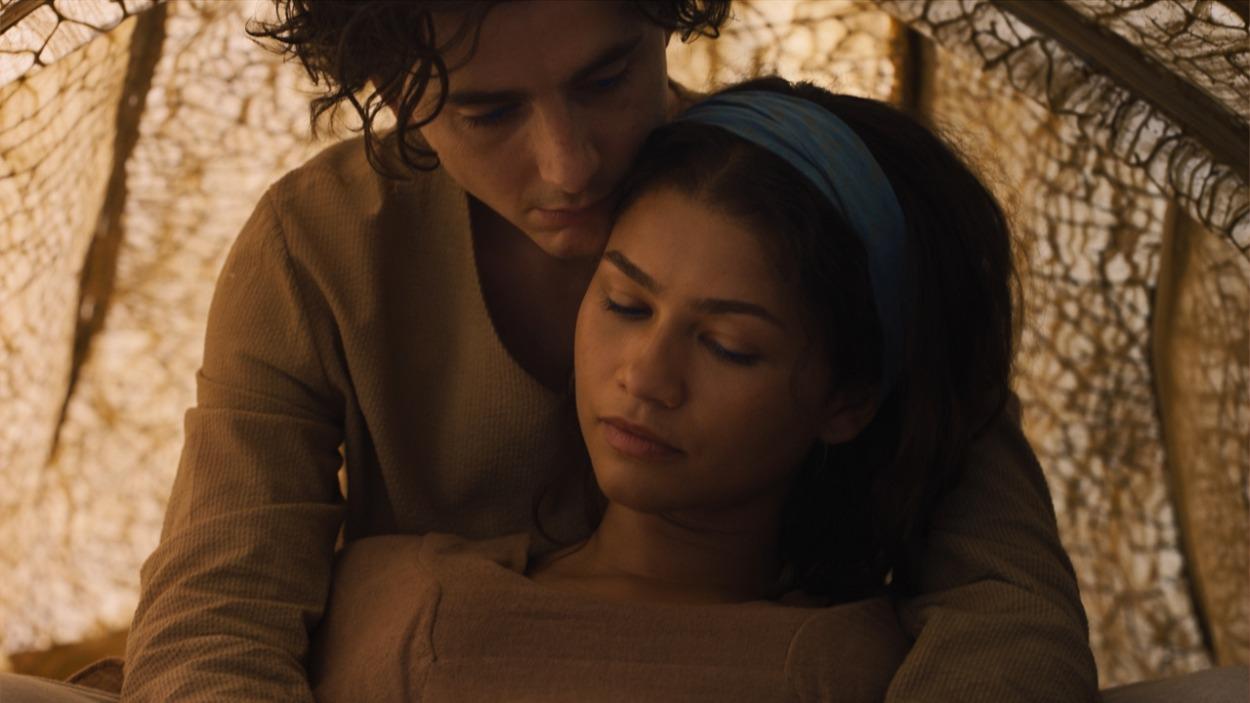 Timothée Chalamet y Zendaya 