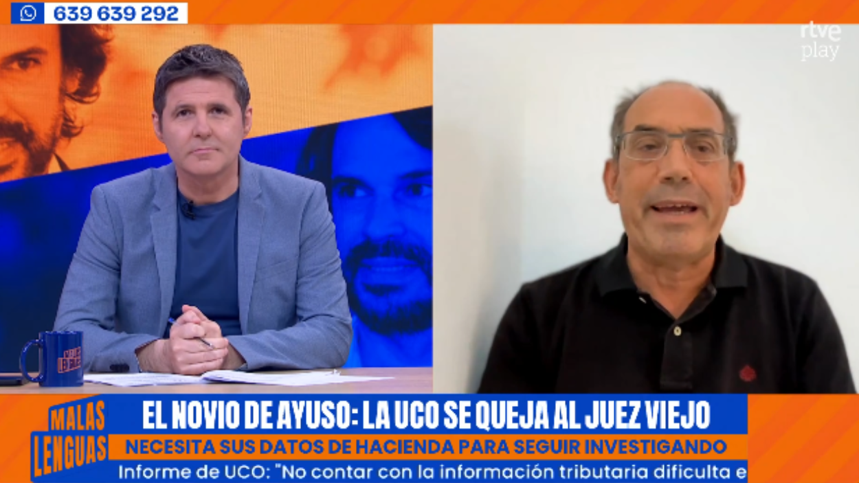 Jesús Cintora y Joaquín Urías. TVE
