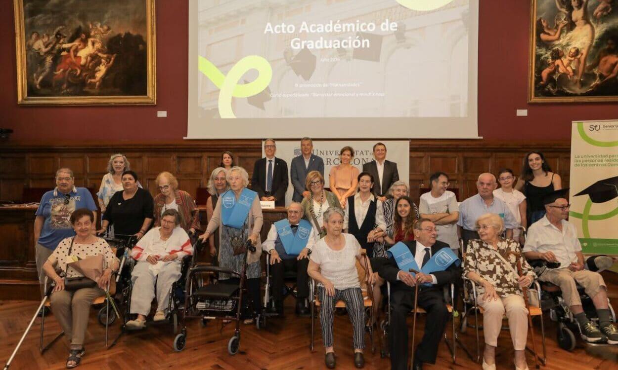 La Fundación DomusVi celebra una nueva graduación de la Senior University. SERVIMEDIA