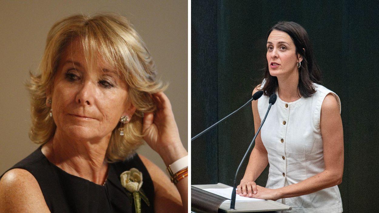 Esperanza Aguirre y Rita Maestre. EP.