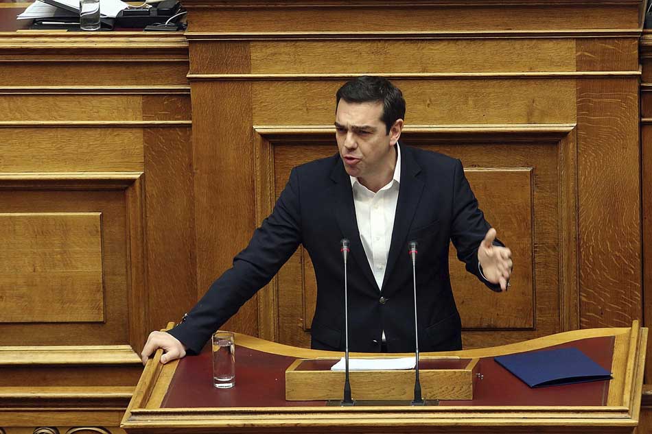 El primer ministro griego, Alexis Tsipras. 