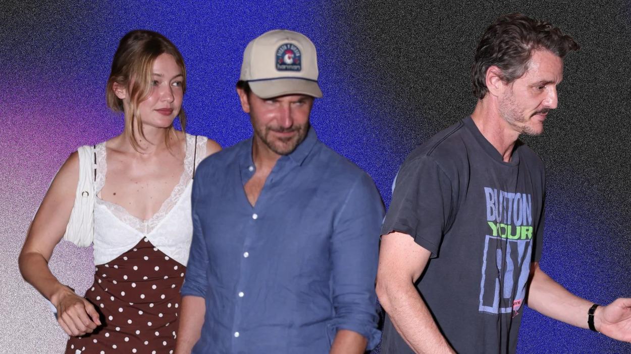 Gigi Hadid, Bradley Cooper y Pedro Pascal 