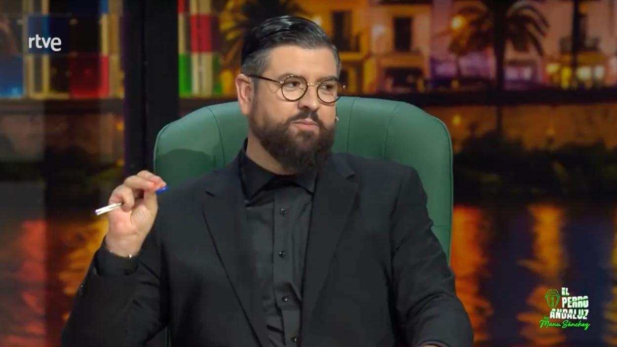 Manu Sánchez en 'El Perro Andaluz'. RTVE.