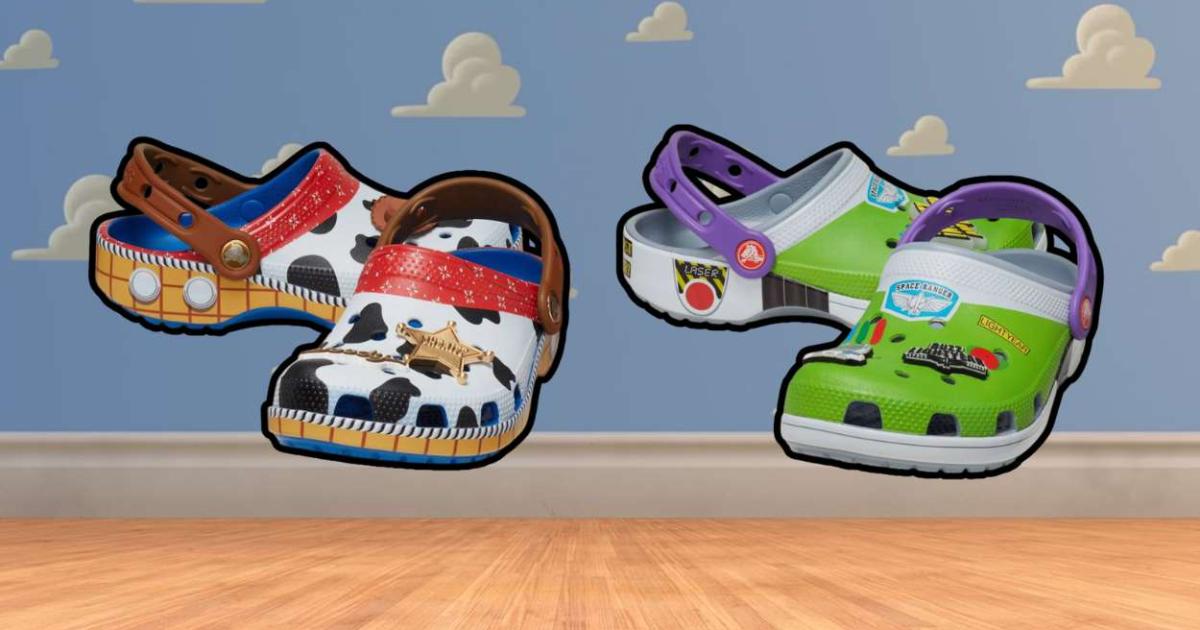 Así son los Crocs inspirados en Woody y Buzz Lightyear que triunfan entre los fans de Pixar