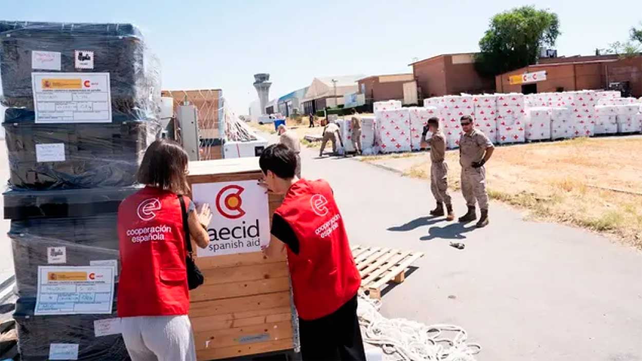 Ayuda humanitaria de AECID para Venezuela. Redes sociales de AECID