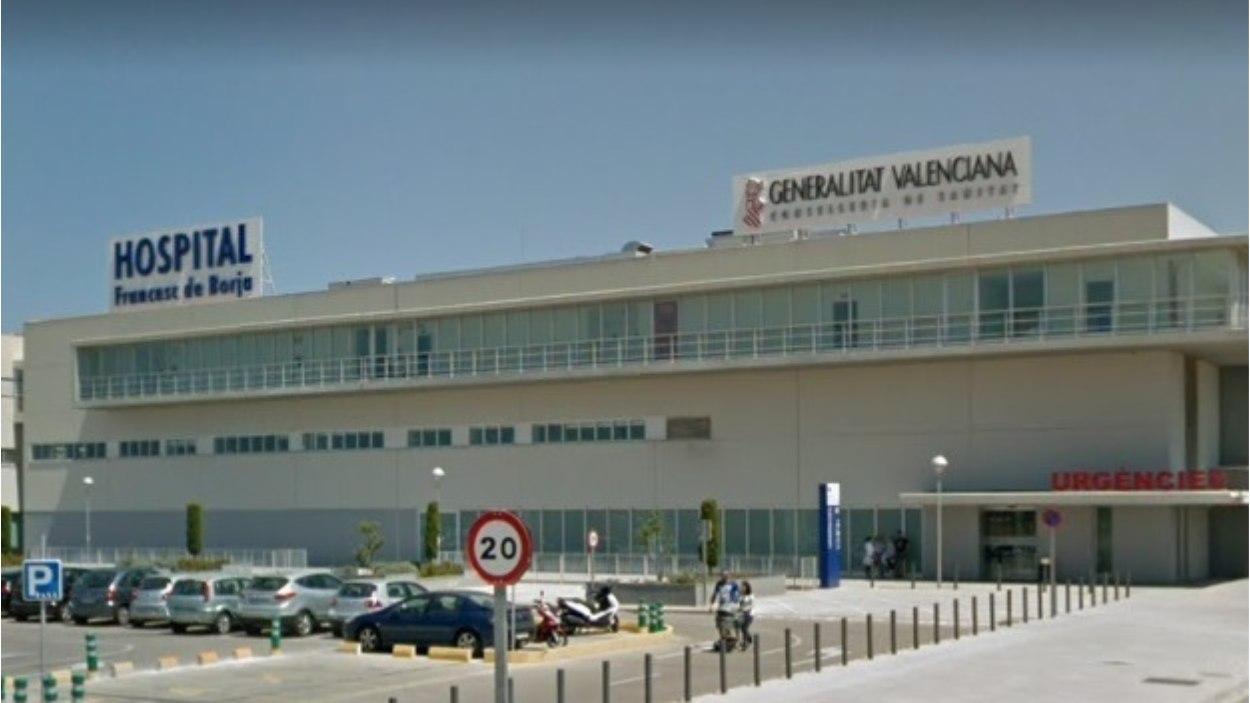 Hospital Francesc de Borja de Gandia, donde fue robado el bebé. EPArchivo.