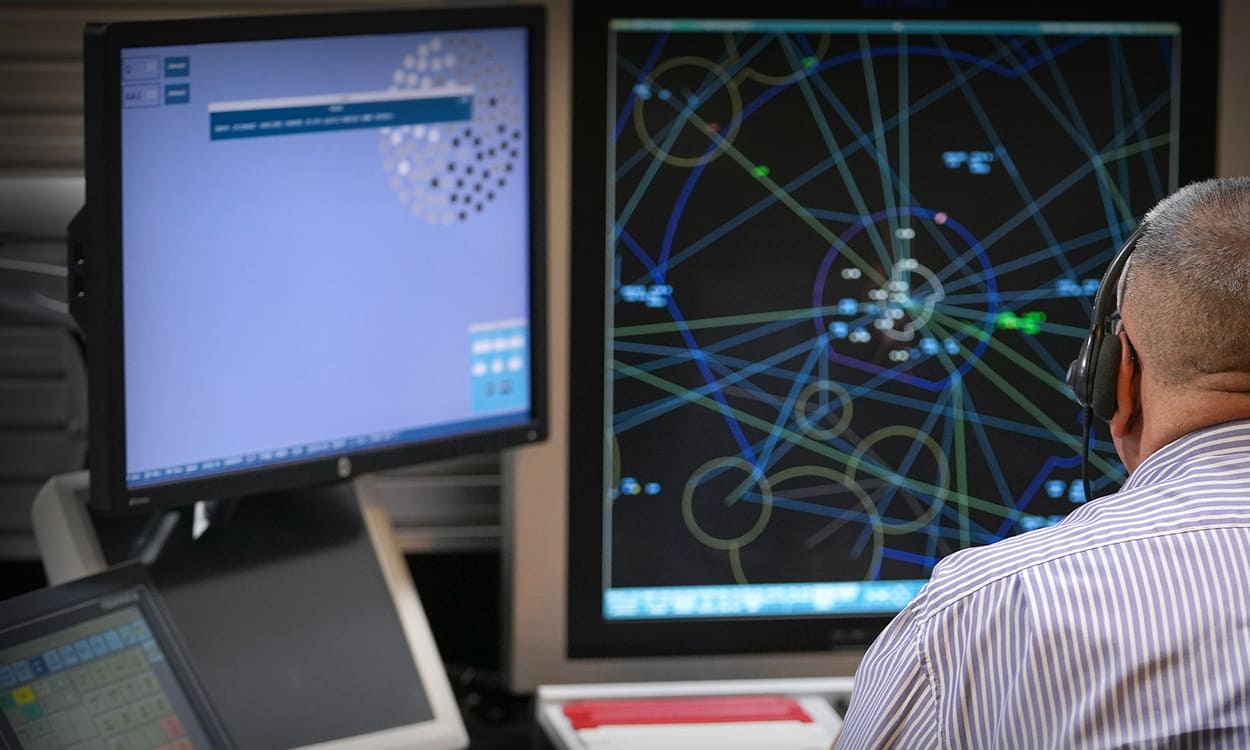 Centro de Control de EANA en Argentina. INDRA GROUP