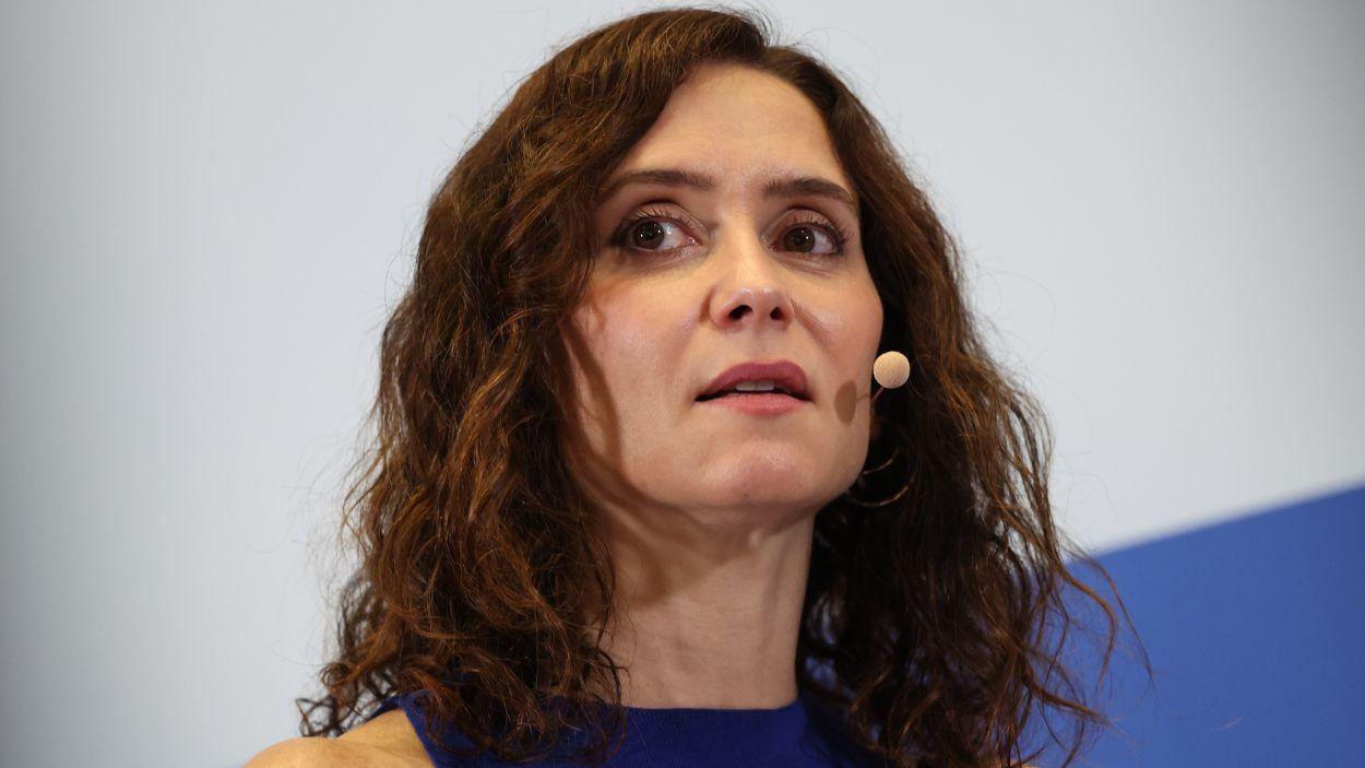 La presidenta de la Comunidad de Madrid, Isabel Díaz Ayuso. EP.