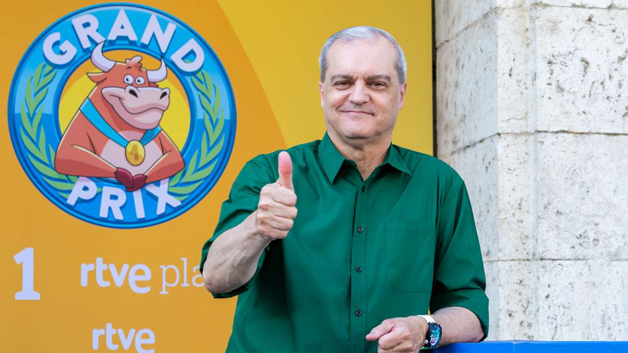 Ramón García, presentador de 'El Grand Prix del Verano' (RTVE)