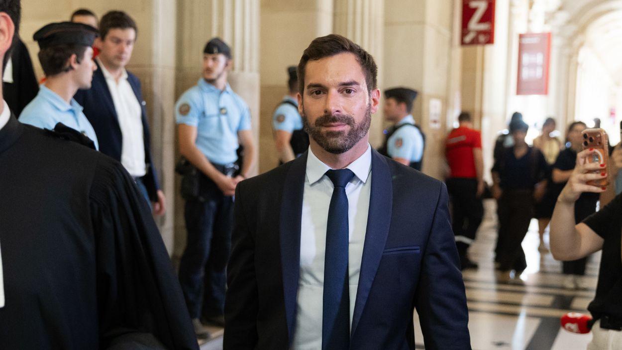 El portavoz y diputado de Agrupación Nacional, partido de Marine Le Pen, Julien Odoul. EP.