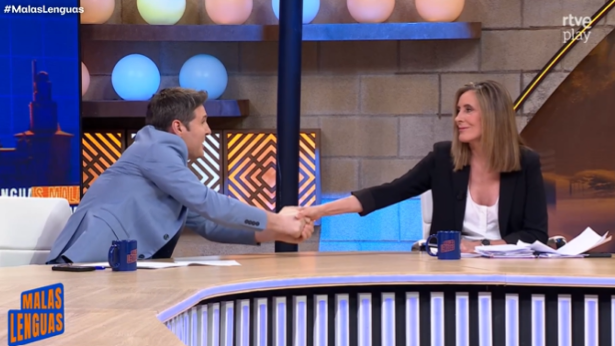 Jesús Cintora y Marta Gómez Montero. TVE
