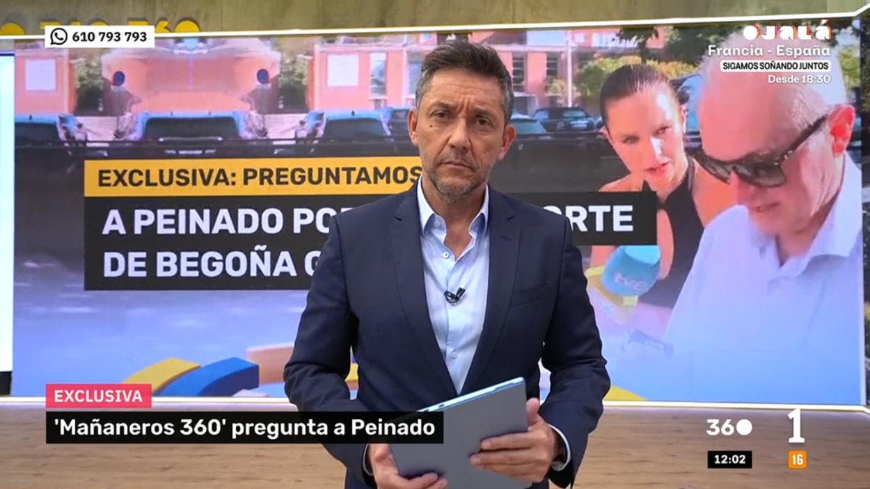 Javier Ruiz en 'Mañaneros 360'. RTVE.