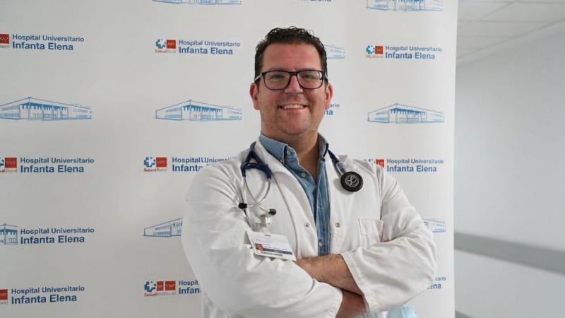Dr. José María Ortega Morente, del Servicio de Geriatría del Hospital Universitario Infanta Elena (2)