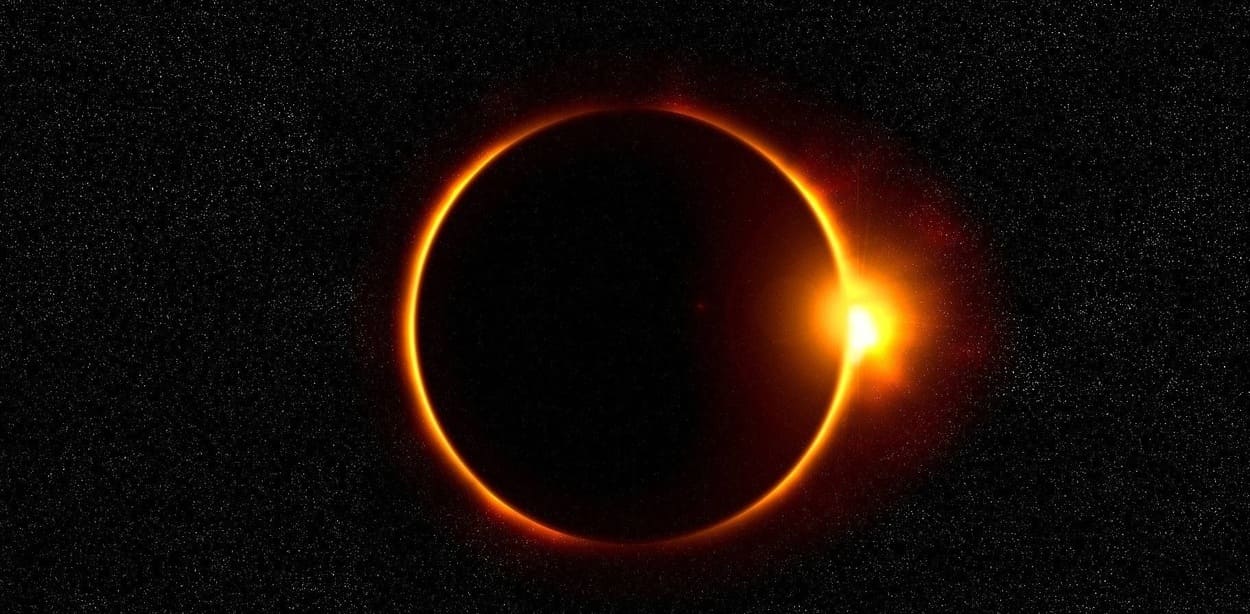 Imagen de un eclipse solar. David Culebras / EP
