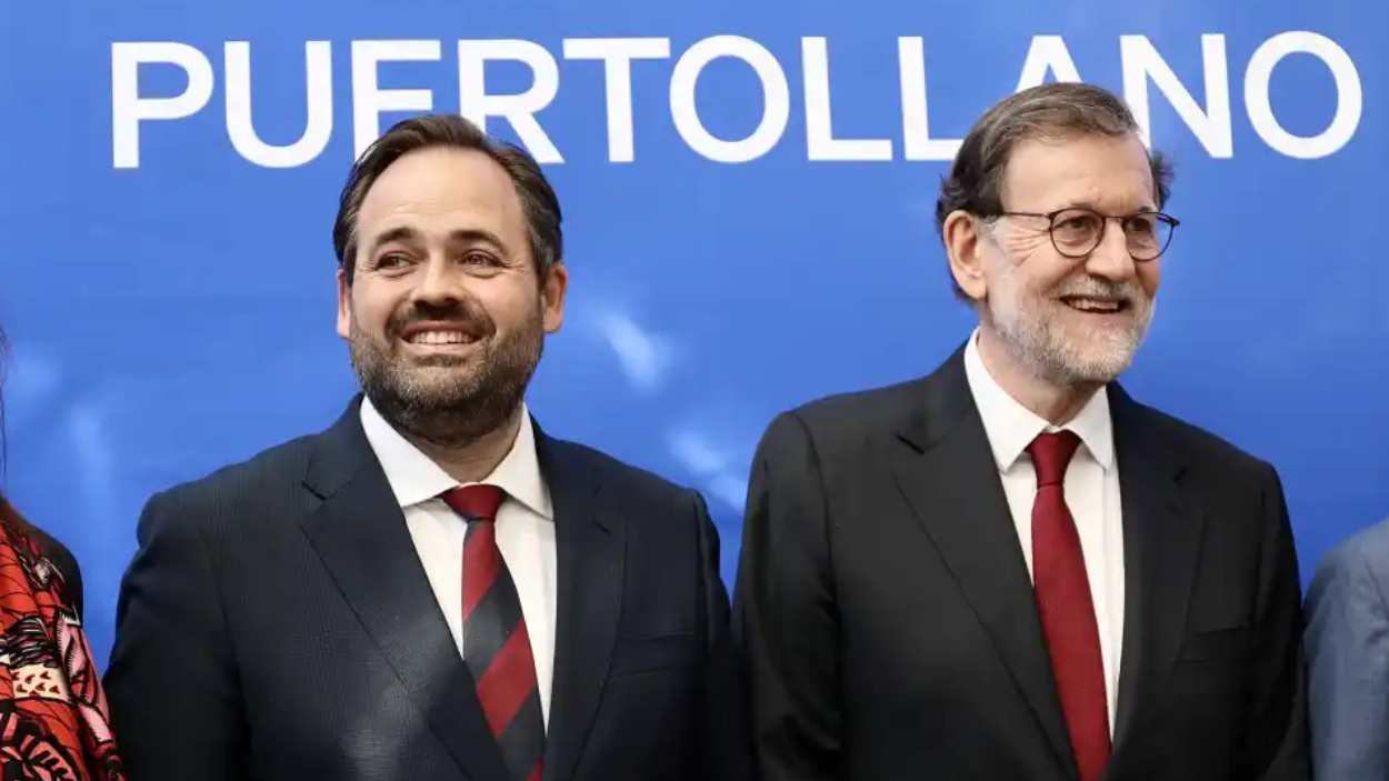 Imagen de archivo de Paco Núñez y Mariano Rajoy. EP.