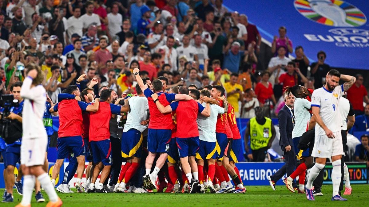 España vence a Francia en la Eurocopa| EP