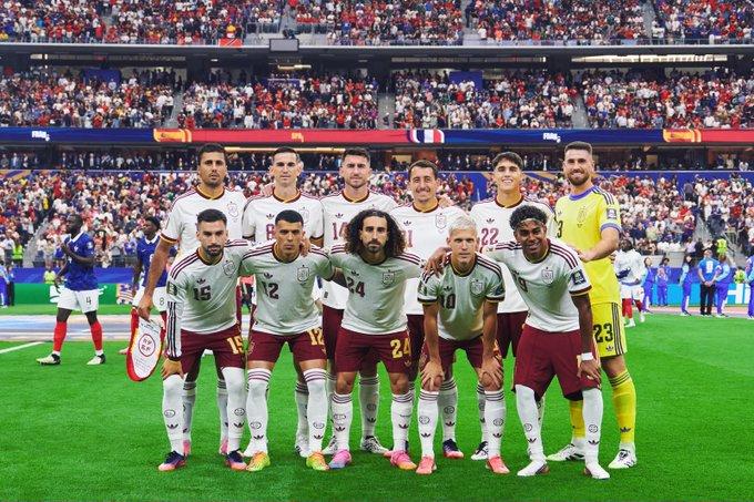 Alineación Selección Española ante Francia