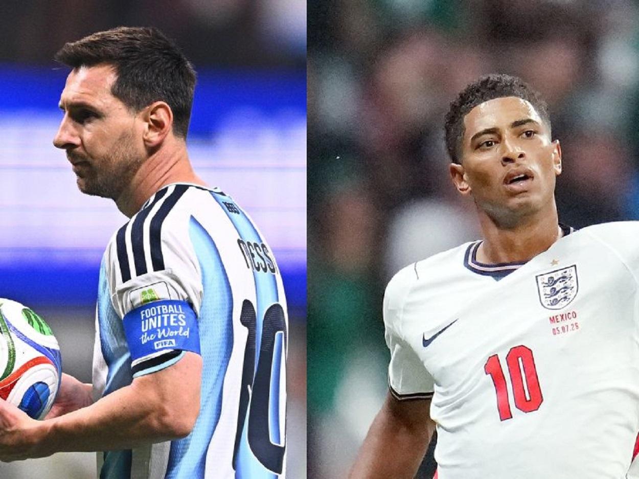 Leo Messi y Jude Bellingham. EP