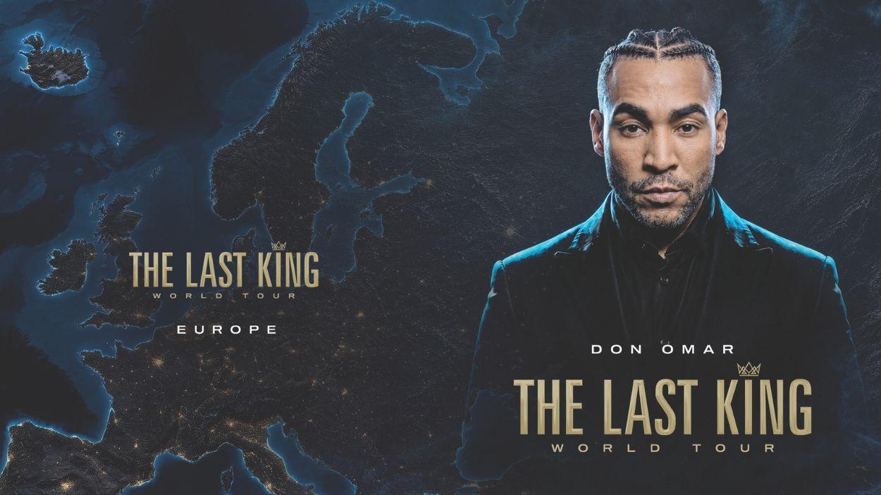 Don Omar anuncia su gira europea de 2027 con seis conciertos en España: todas las fechas de 'The Last King World Tour'