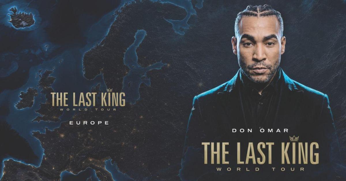 Don Omar anuncia su gira europea de 2027 con seis conciertos en España: todas las fechas de 'The Last King World Tour'